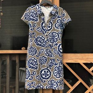 Patterned Boden dress, Size 14